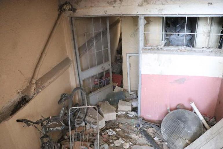 Denizlide 5 katlı binada patlama