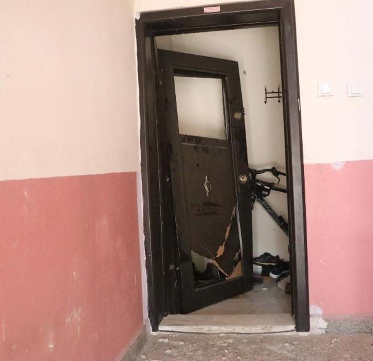 Denizlide 5 katlı binada patlama