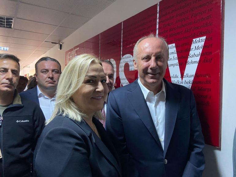 Muharrem İnce, Ankarada oyunu kullandı