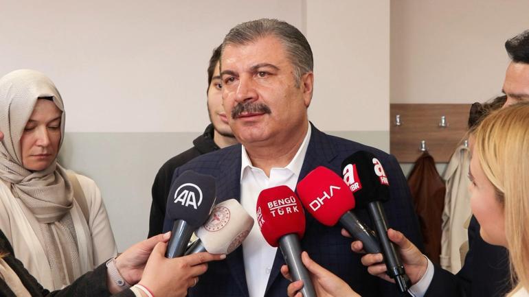 Sağlık Bakanı Fahrettin Koca oyunu Üsküdarda kullandı