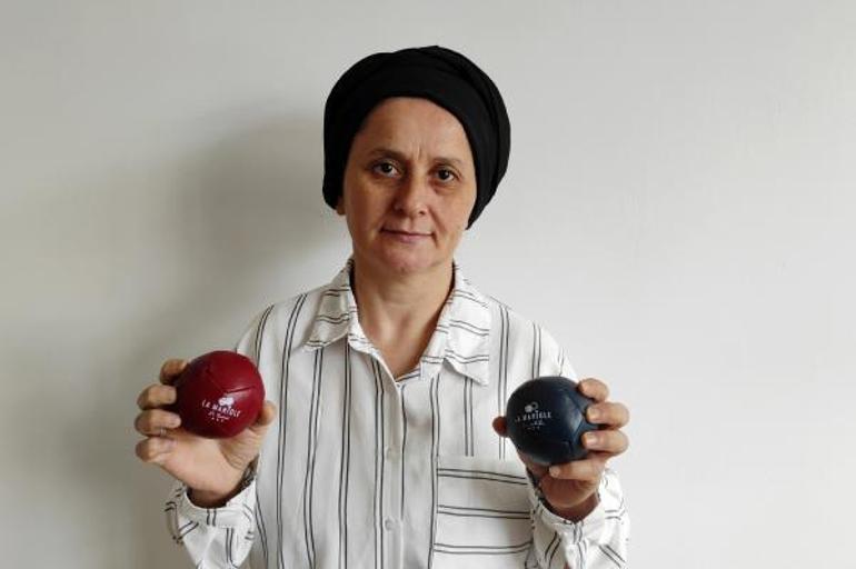 Burdurlu kadınlardan Fransaya bocce topu ihracatı
