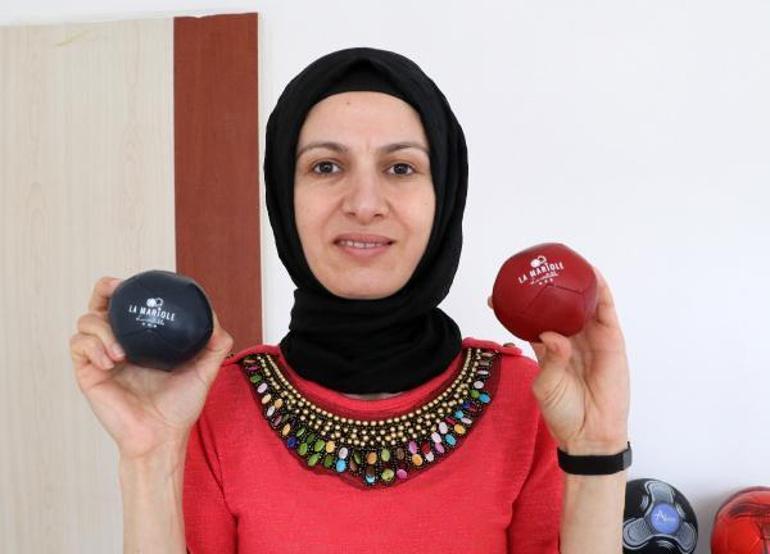 Burdurlu kadınlardan Fransaya bocce topu ihracatı