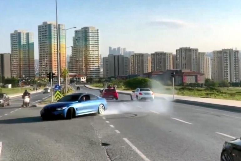 Avcılardaki sünnet düğünü konvoyu driftçilerine 63 bin lira ceza