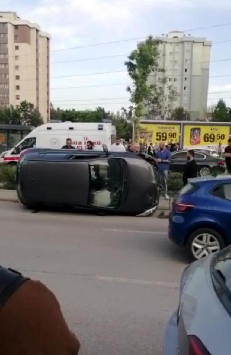 Damla, mezuniyet kıyafeti almaya giderken kazada yaralandı