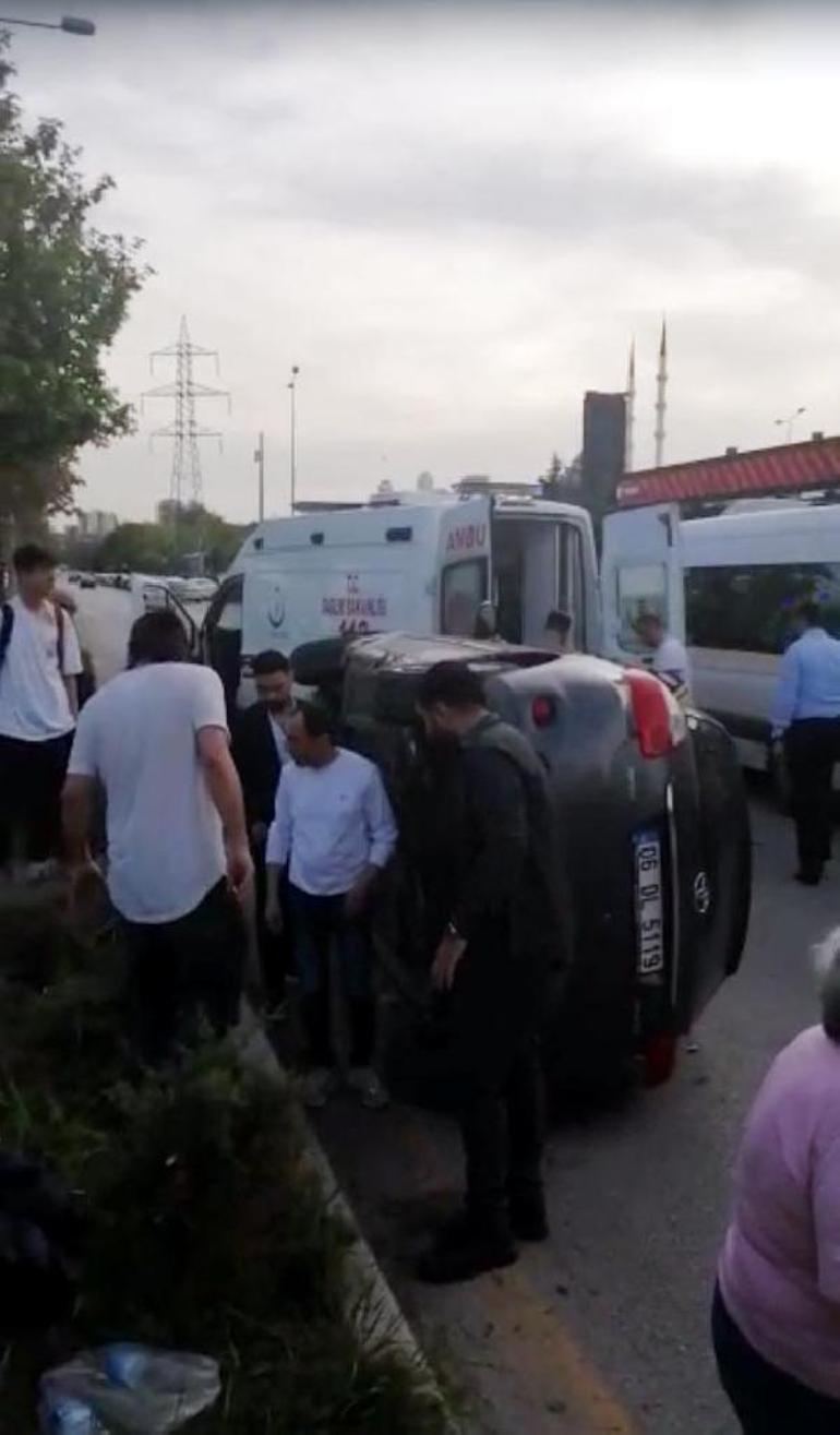 Damla, mezuniyet kıyafeti almaya giderken kazada yaralandı