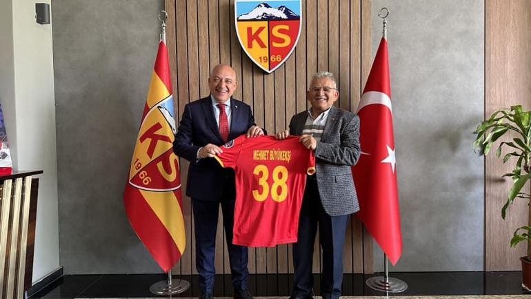 TFF Başkanı Mehmet Büyükekşi’den Kayserispor’a ziyaret