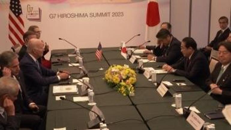 ABD Başkanı Biden, Hiroşima’da Başbakan Kishida ile görüştü