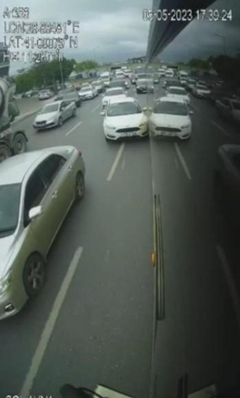 Sultangazide kaza yaptı İETT şoförünü suçladı, gerçek kamera görüntüleriyle ortaya çıktı