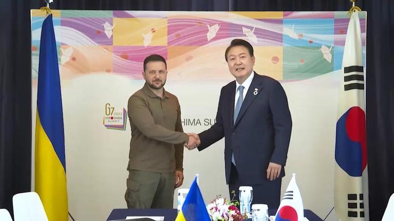 Zelenski G7 Zirvesinde