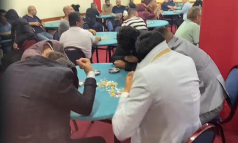 Kumar oynarken yakalanan 118 kişiye 478 bin TL para cezası