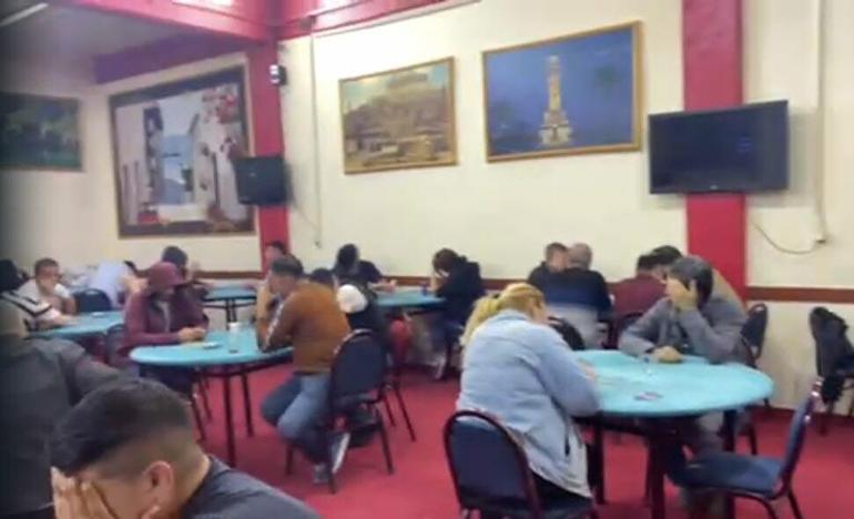 Kumar oynarken yakalanan 118 kişiye 478 bin TL para cezası