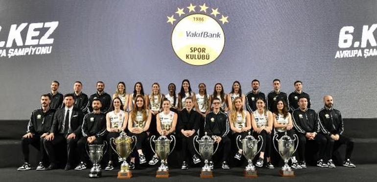 6ncı kez Şampiyonlar Ligi şampiyonu olan VakıfBankta medya günü düzenlendi