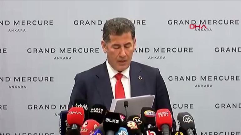 Sinan Oğan: 2nci turda Cumhurbaşkanı Erdoğanı destekleyeceğim