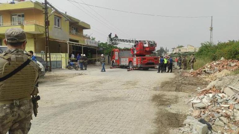 İkinci kattan savurduğu demir profil elektrik tellerine temas edince akıma kapılarak öldü