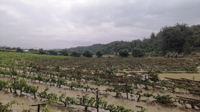 Mersin’de yağmur etkili oldu