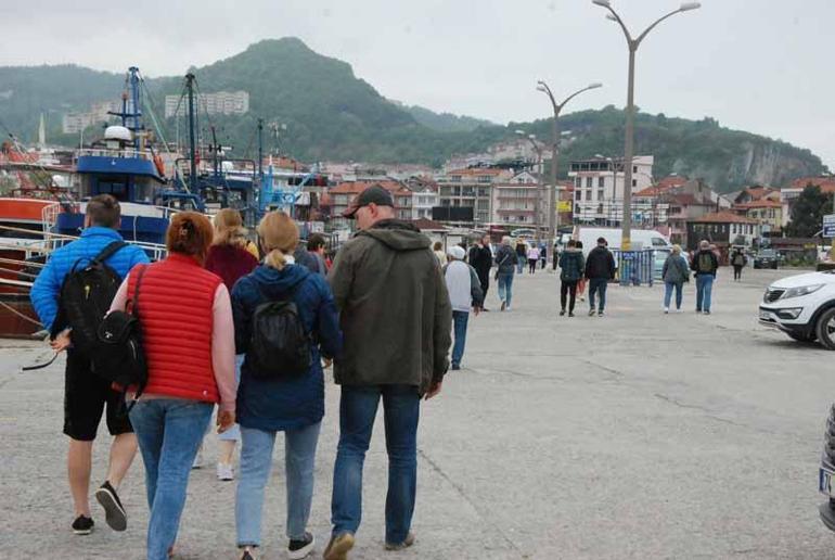 Amasraya kruvaziyer ile 10 ayda 17 bin 305 Rus turist geldi
