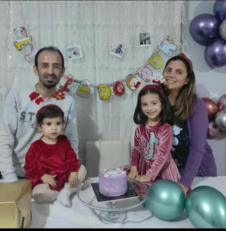 Kazada ölen sağlıkçı çift ve kızları son yolculuklarına uğurlandı