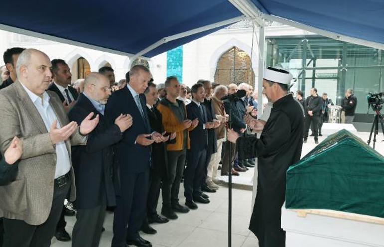 Cumhurbaşkanı Erdoğan Gazeteci Engin Ardıçın cenaze törenine katıldı