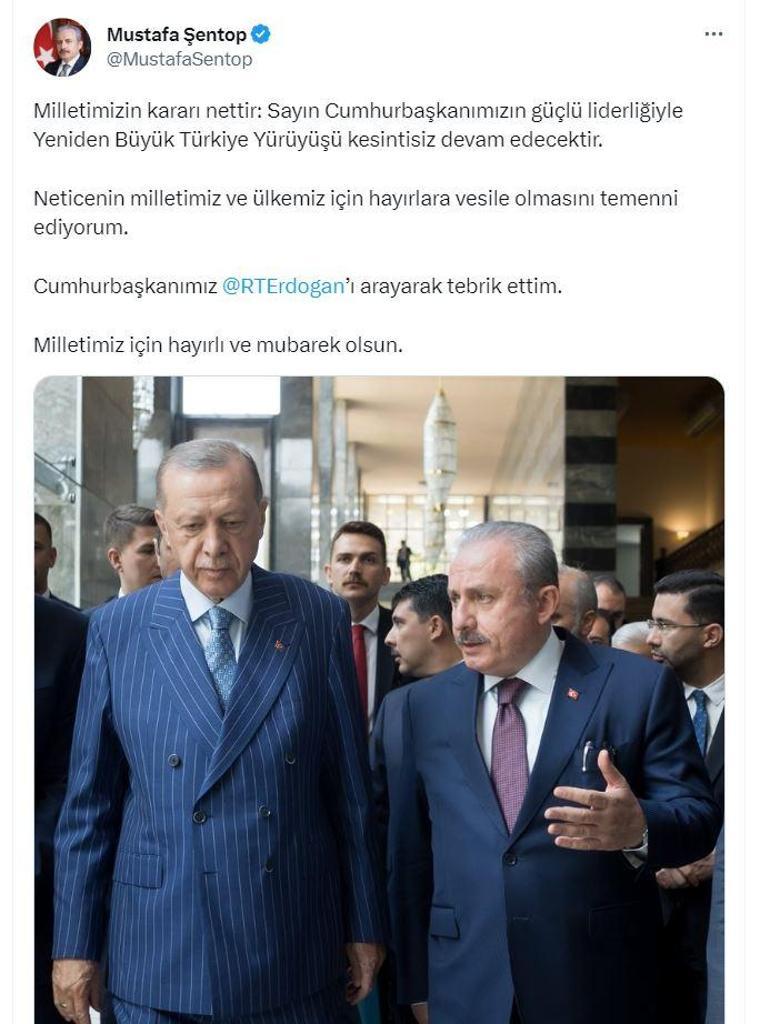 TBMM Başkanı Şentop: Büyük Türkiye yürüyüşü kesintisiz devam edecek