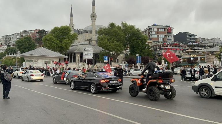 İstanbulda seçim sonucu kutlamaları