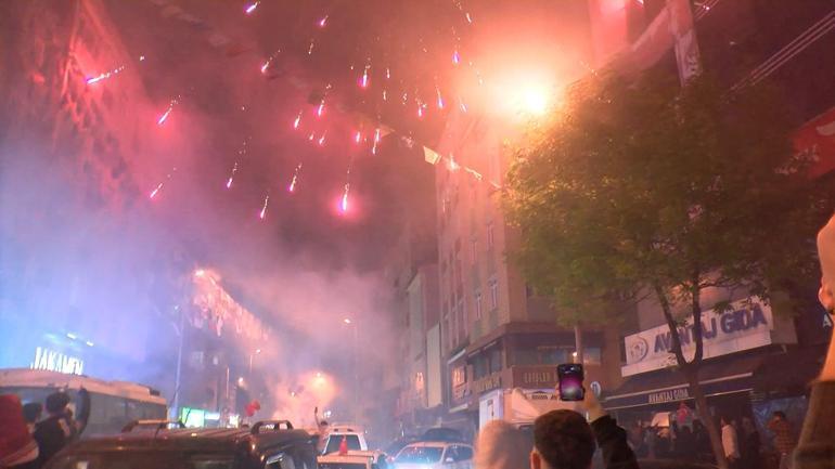 İstanbulda seçim sonucu kutlamaları