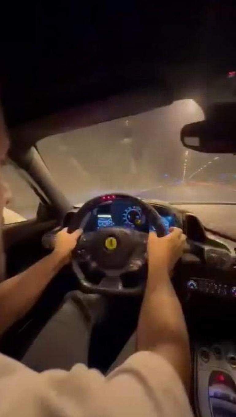 Ünal Turan ve şarkıcı Ceylan Koynat tünelde hız denemesi yaparken kaza yaptı