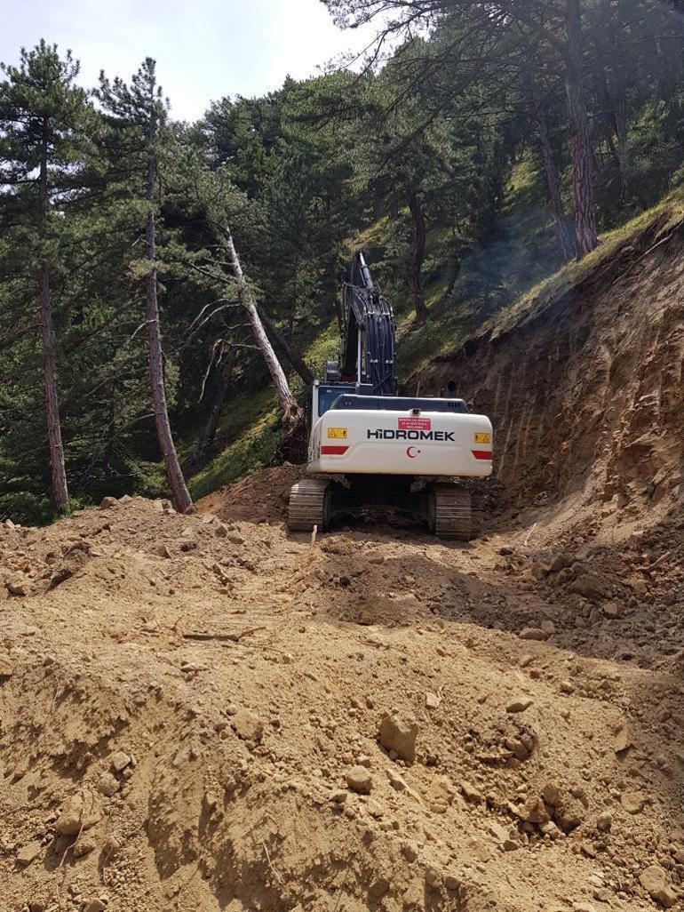 Yangına hızlı müdahale için yeni 5 bin kilometrelik orman yolu