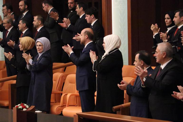 Cumhurbaşkanı Erdoğan, TBMMde yemin etti