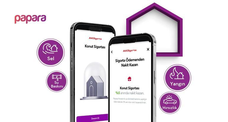 Papara, konut sigortası ürününü duyurdu