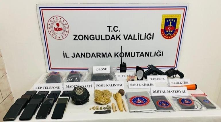 Zonguldak merkezli 9 ilde tarihi eser operasyonu: 20 gözaltı