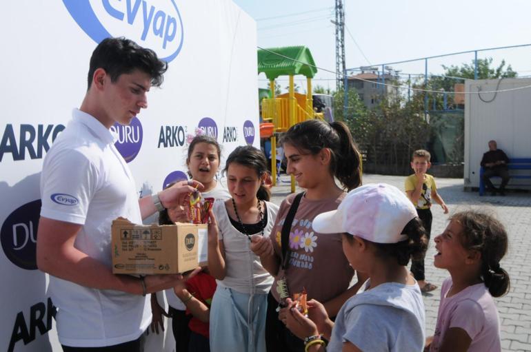 Evyap, deprem bölgesinde hijyen istasyonu ve mobil berber projesini hayata geçirdi