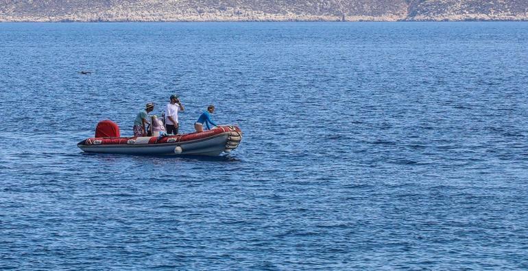 Dalış rekortmeni Şahika, bu defa Plastiksiz Kaş Projesi için nefesini tuttu