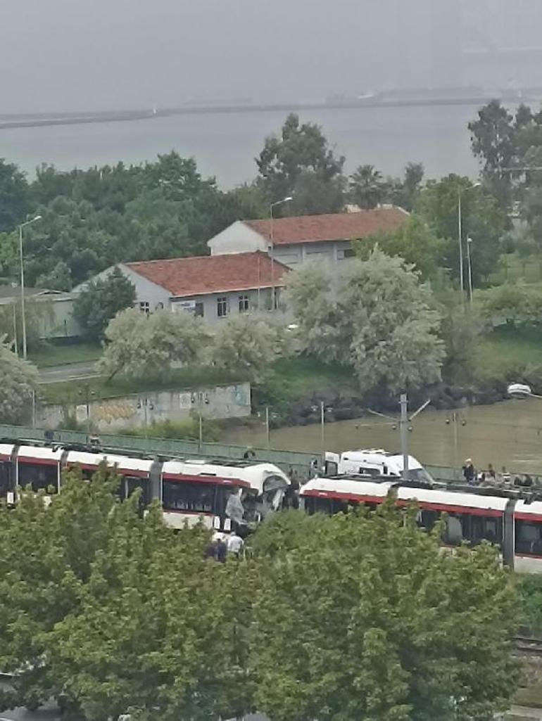 Samsunda tramvay, arıza yapan tramvaya arkadan çarptı: 1i ağır, 26 yaralı