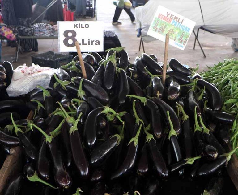Halde kilosu 2 lira olan patlıcanın fiyatı semt pazarında 4’e, market rafında 9’a katladı