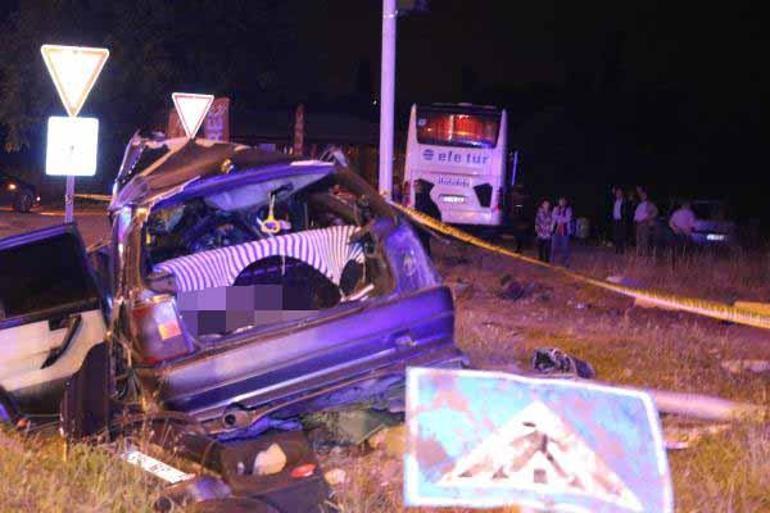 2 kişinin öldüğü kazada otomobil sürücüsü alkollü çıktı