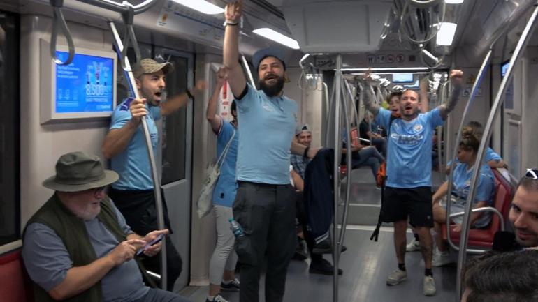 Taraftarlar metro ve otobüslerle stada götürüldü