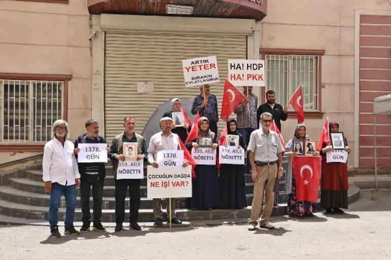 Diyarbakırda evlat nöbetindeki aile sayısı 359 oldu