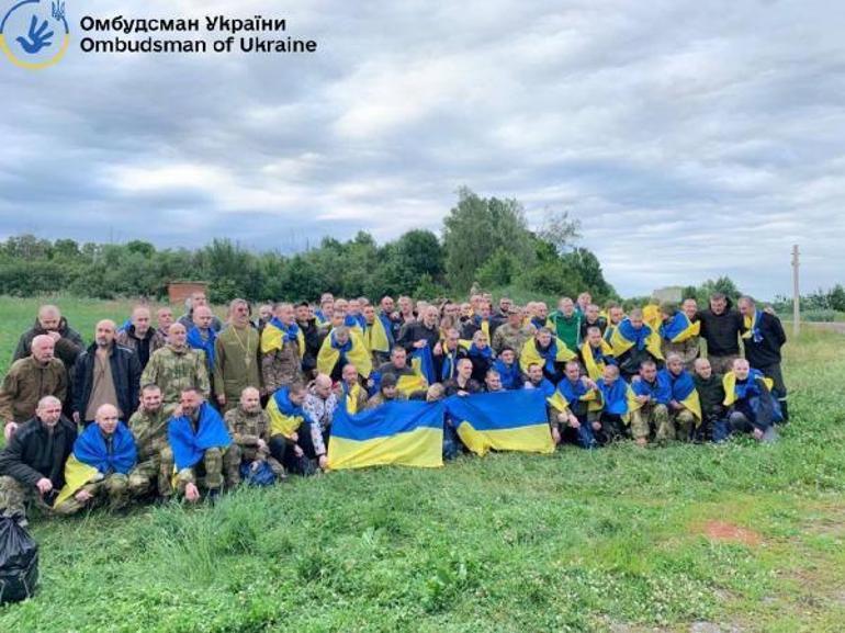 Ukrayna Savunma Bakanlığı: Esir değişimi sonucu 95 Ukraynalı evine döndü