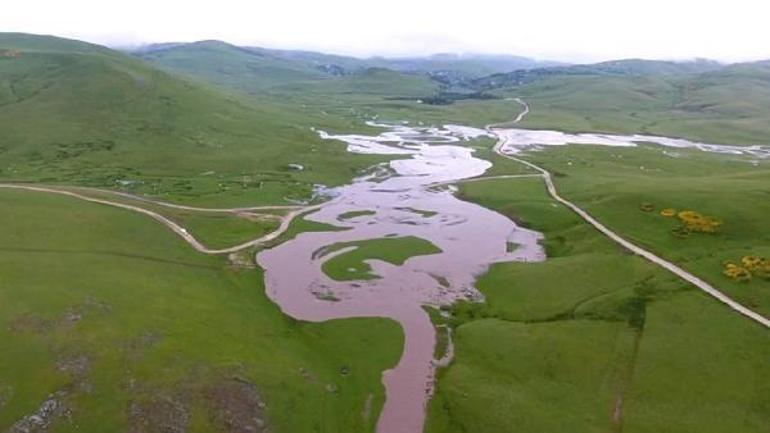 Ordu’da sağanakta menderesler taştı