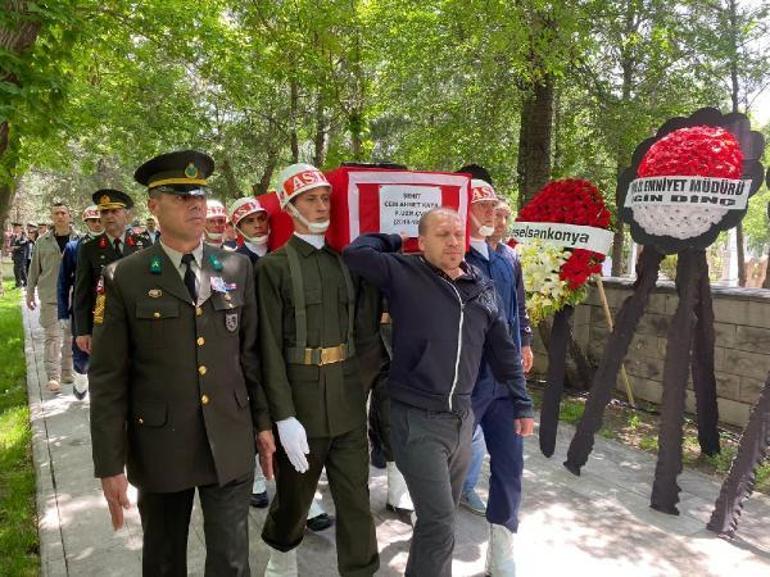 Şehit Piyade Uzman Çavuş Kaya, son yolculuğuna uğurlandı