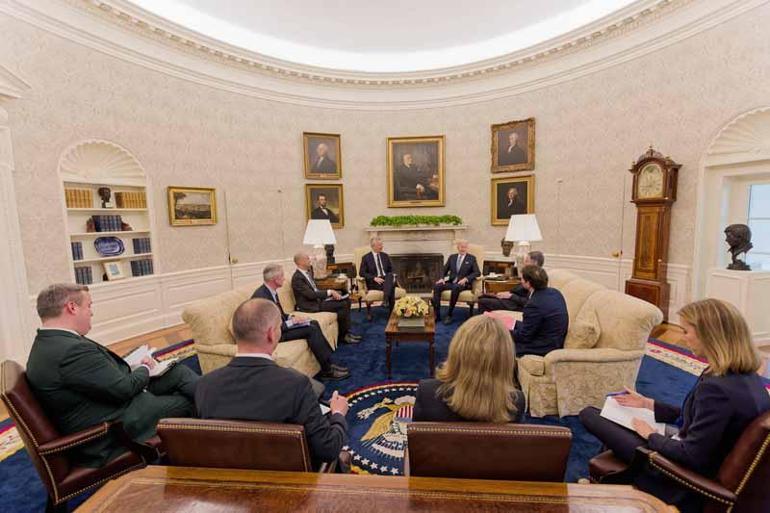 Stoltenberg-Biden Görüşmesi: Müttefiklerden en az GSYİH’nin yüzde 2’si kadar savunma yatırımı bekleniyor