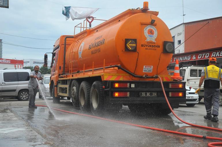 Samsunda selin yaraları sarılıyor