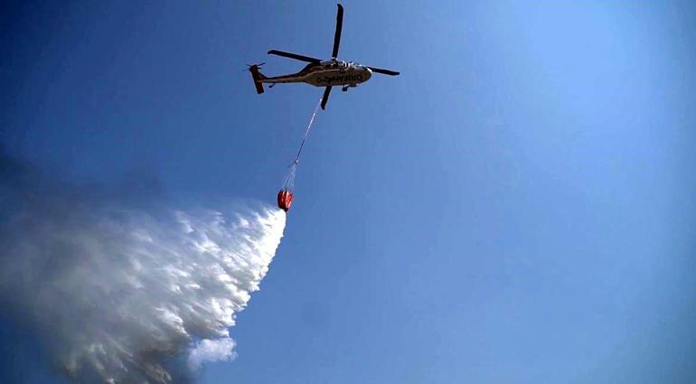 Yangın söndürme helikopteri Nefes göreve başladı