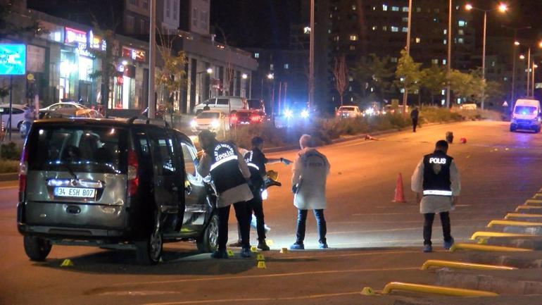 Avcılarda cadde ortasında silahlı çatışma