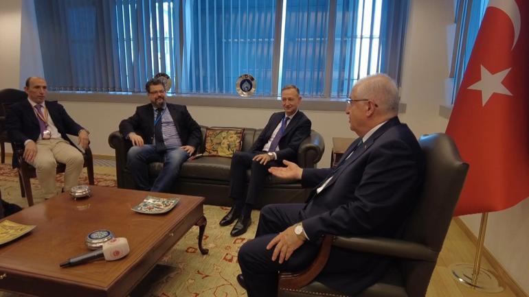 Milli Savunma Bakanı Güler, NATO toplantıları sonrasında gazetecilerle bir araya geldi