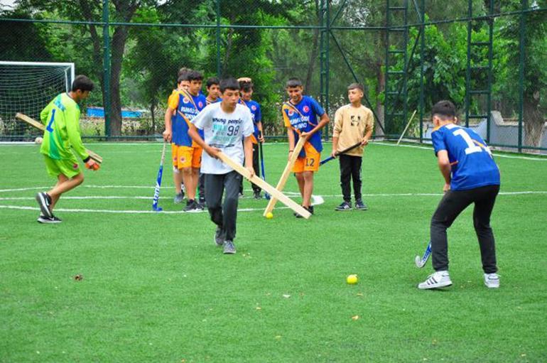 Tahta sopalarla başladıkları hokeyde, profesyonelliğe adım attılar