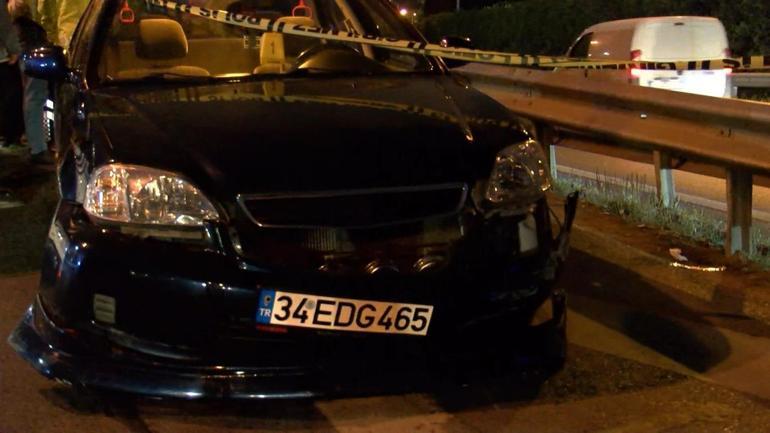 Esenler’de otomobil motosiklete çarptı: 1 ölü