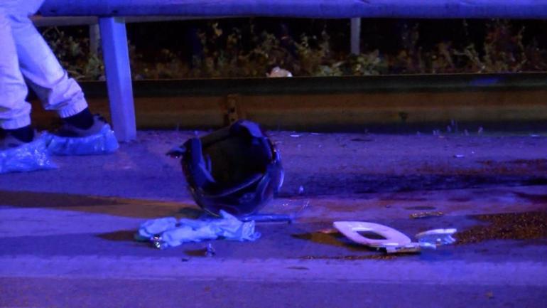 Esenler’de otomobil motosiklete çarptı: 1 ölü