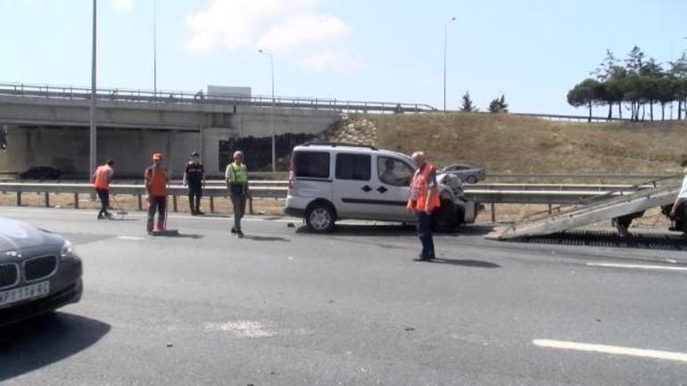 Silivride sapağı kaçıran sürücü kazaya neden oldu: 1i ağır 3 yaralı