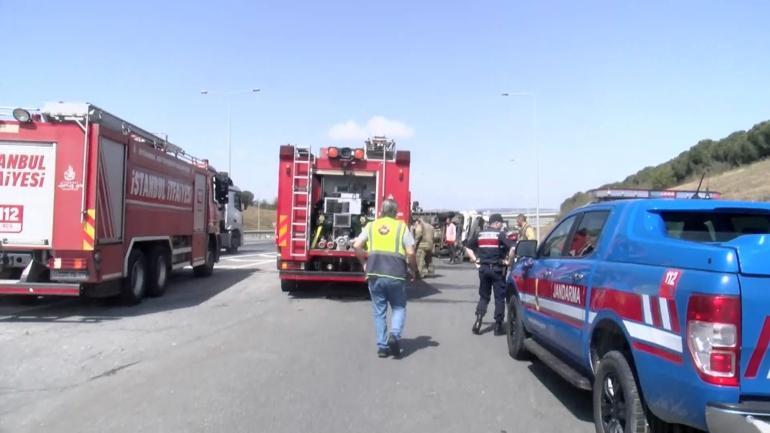 Silivride sapağı kaçıran sürücü kazaya neden oldu: 1i ağır 3 yaralı